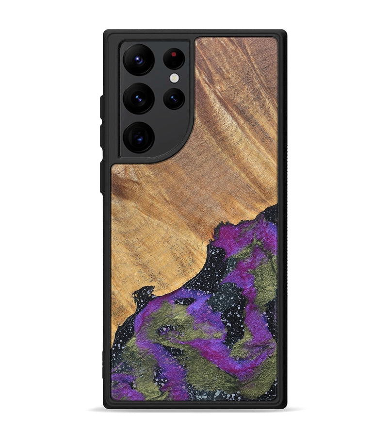 Galaxy S22 Ultra Wood+Resin Phone Case - Tammy (Cosmos, 686069)