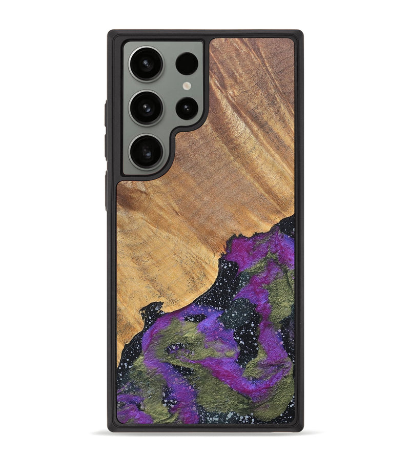 Galaxy S23 Ultra Wood+Resin Phone Case - Tammy (Cosmos, 686069)