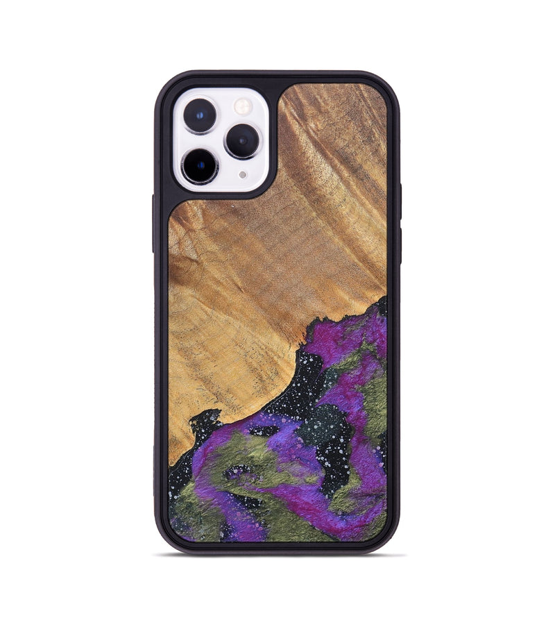 iPhone 11 Pro Wood+Resin Phone Case - Tammy (Cosmos, 686069)