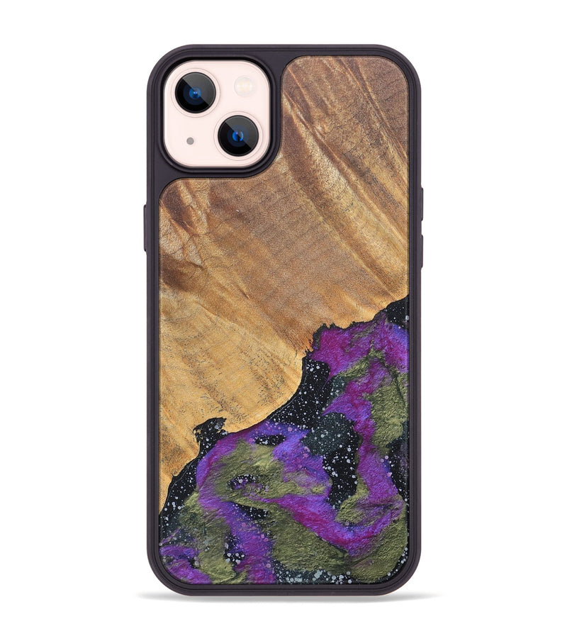 iPhone 14 Plus Wood+Resin Phone Case - Tammy (Cosmos, 686069)