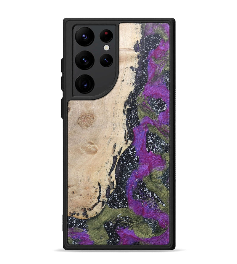Galaxy S22 Ultra Wood+Resin Phone Case - Moises (Cosmos, 686071)