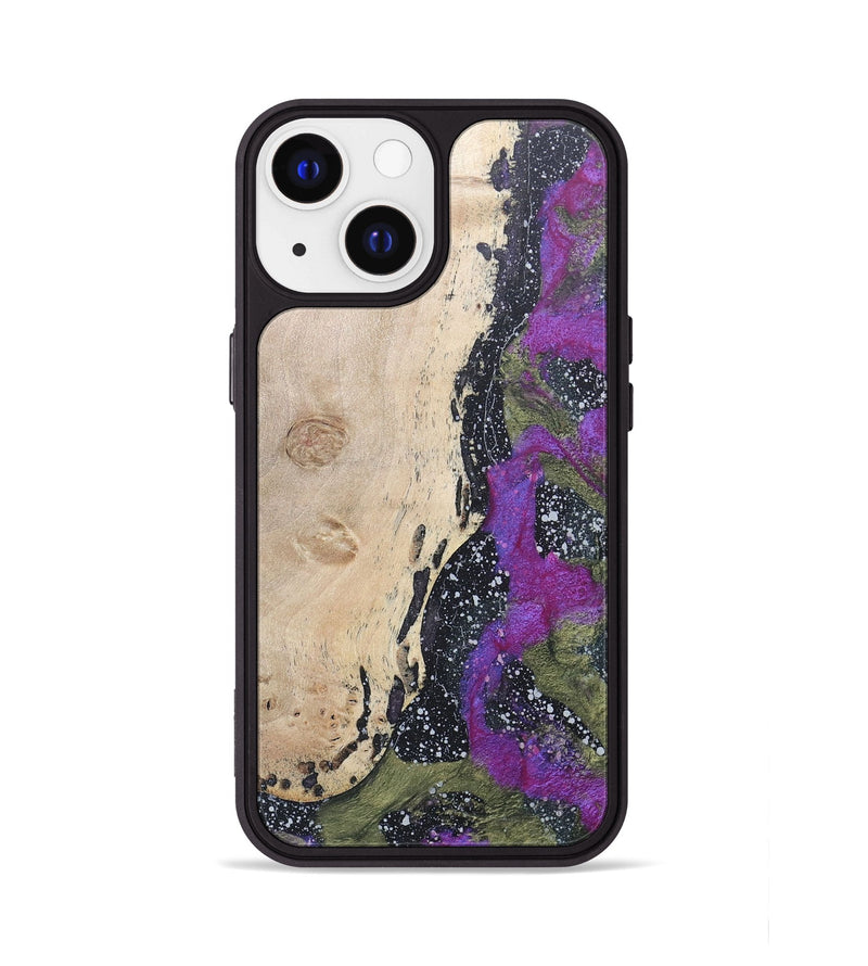 iPhone 13 Wood+Resin Phone Case - Moises (Cosmos, 686071)