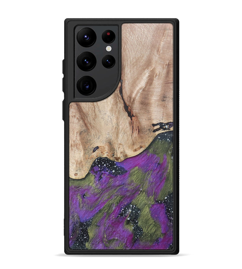 Galaxy S22 Ultra Wood+Resin Phone Case - Kendrick (Cosmos, 686073)