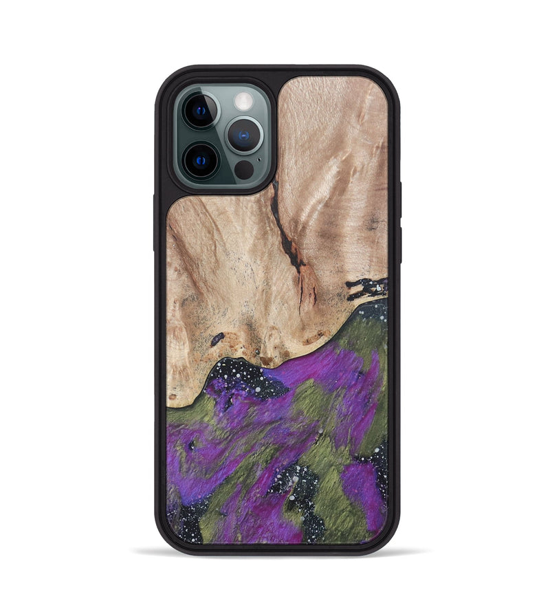 iPhone 12 Pro Wood+Resin Phone Case - Kendrick (Cosmos, 686073)