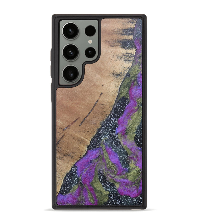 Galaxy S23 Ultra Wood+Resin Phone Case - Isaac (Cosmos, 686076)