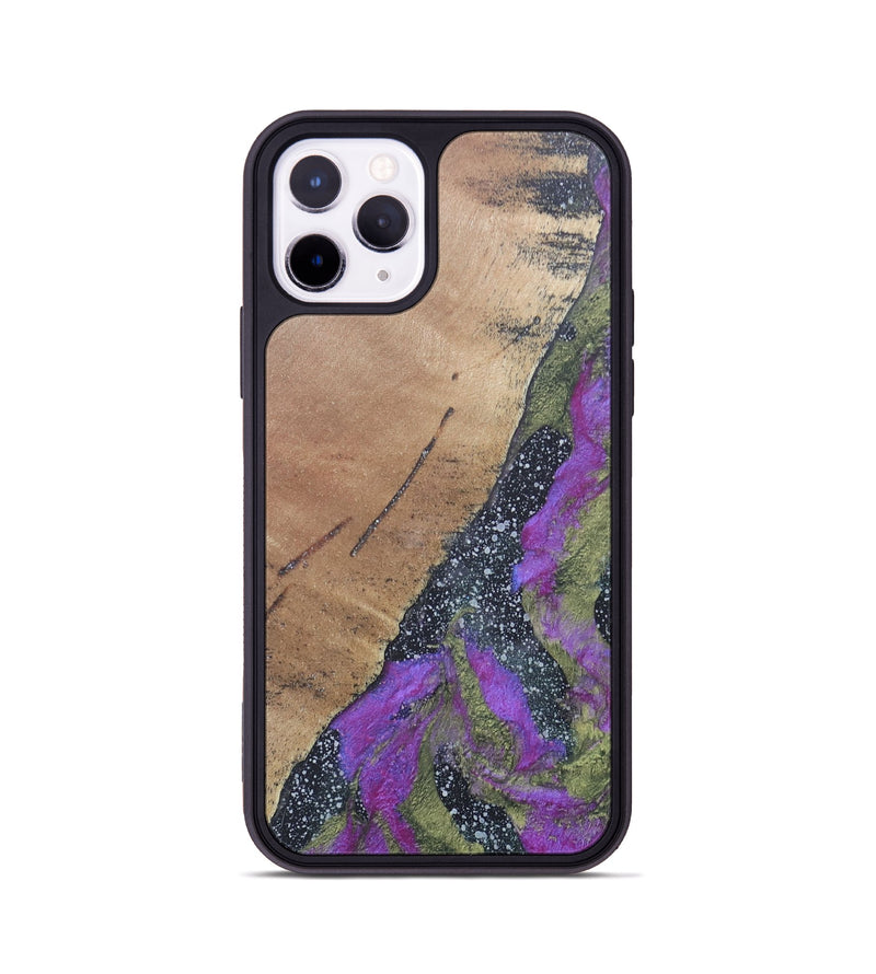 iPhone 11 Pro Wood+Resin Phone Case - Isaac (Cosmos, 686076)