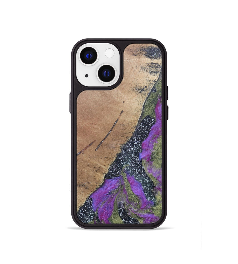 iPhone 13 mini Wood+Resin Phone Case - Isaac (Cosmos, 686076)