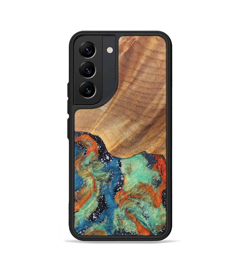 Galaxy S22 Wood+Resin Phone Case - Kamila (Cosmos, 686607)