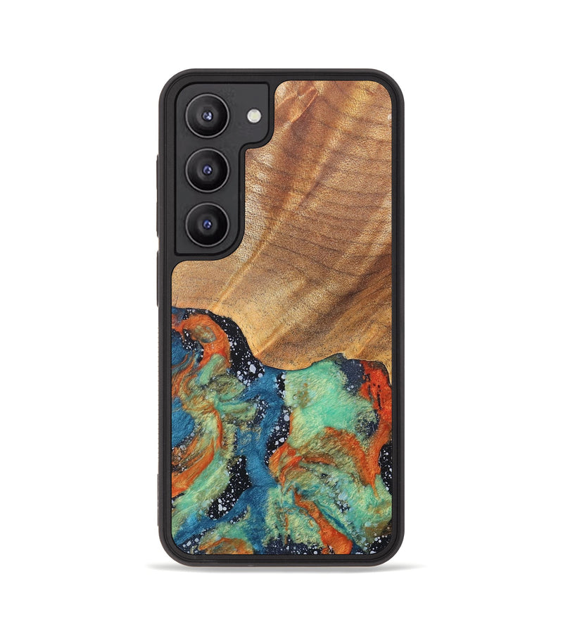 Galaxy S23 Wood+Resin Phone Case - Kamila (Cosmos, 686607)