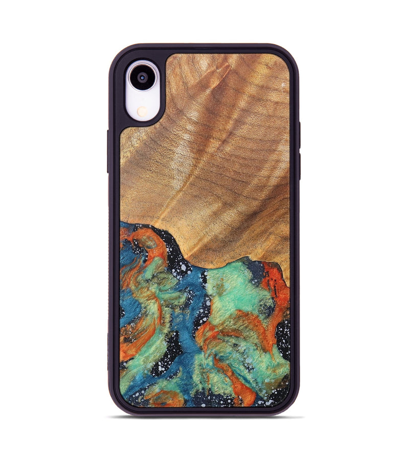 iPhone Xr Wood+Resin Phone Case - Kamila (Cosmos, 686607)