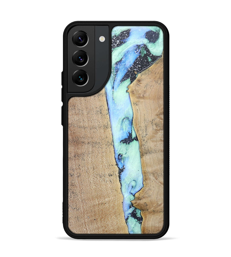 Galaxy S22 Plus Wood+Resin Phone Case - Jeff (Cosmos, 686611)