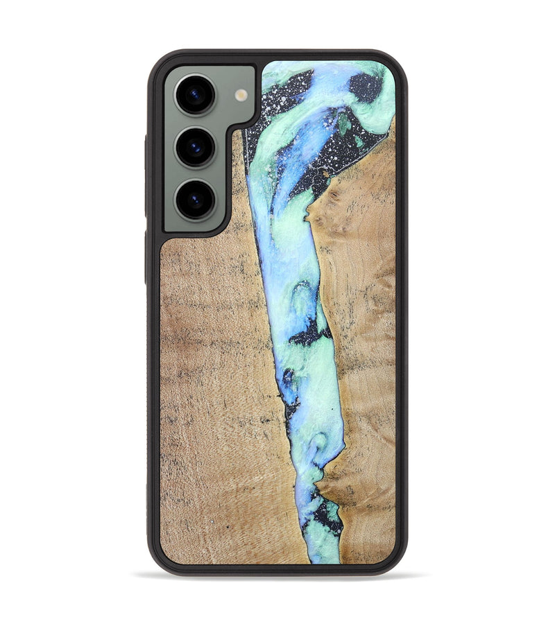 Galaxy S23 Plus Wood+Resin Phone Case - Jeff (Cosmos, 686611)