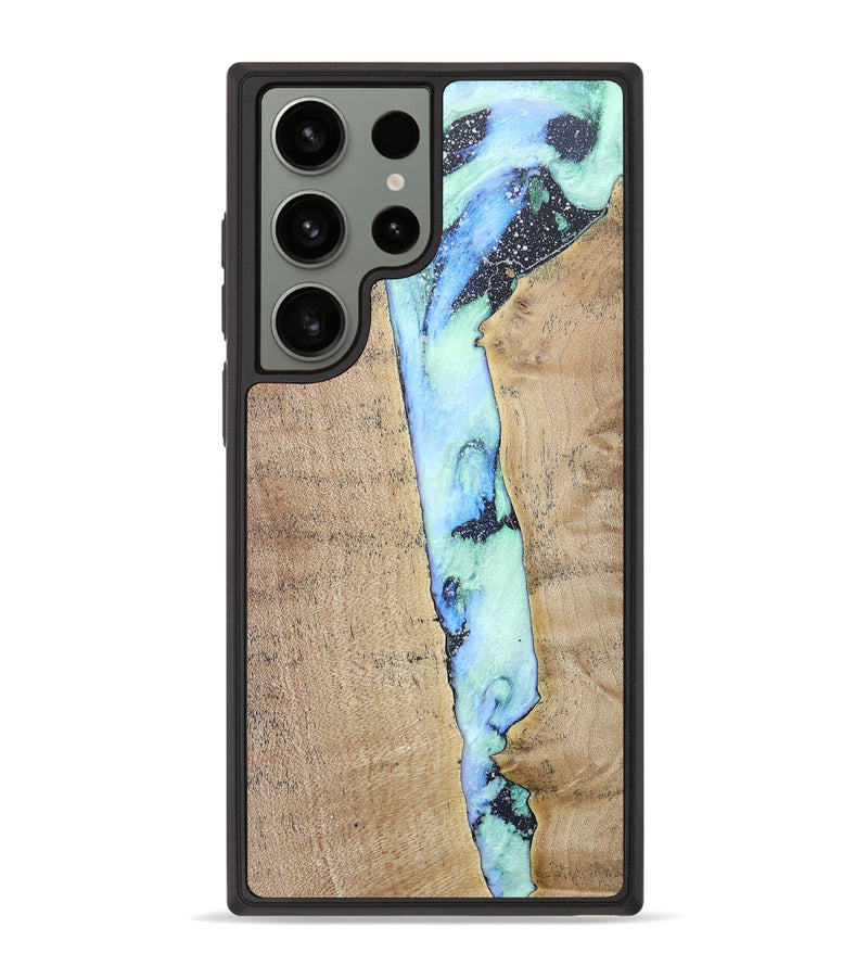 Galaxy S23 Ultra Wood+Resin Phone Case - Jeff (Cosmos, 686611)