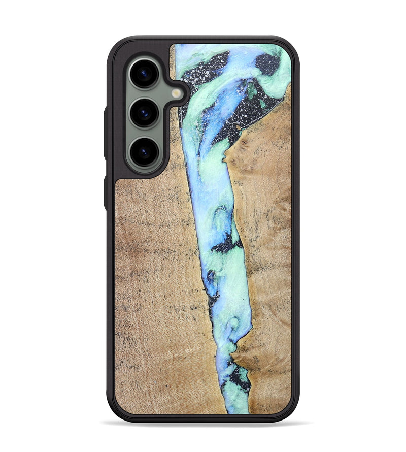 Galaxy S24 Plus Wood+Resin Phone Case - Jeff (Cosmos, 686611)