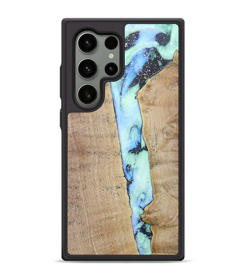 Galaxy S24 Ultra Wood+Resin Phone Case - Jeff (Cosmos, 686611)