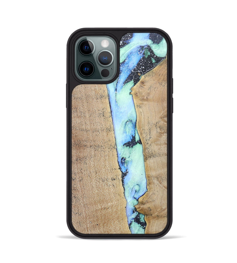 iPhone 12 Pro Wood+Resin Phone Case - Jeff (Cosmos, 686611)