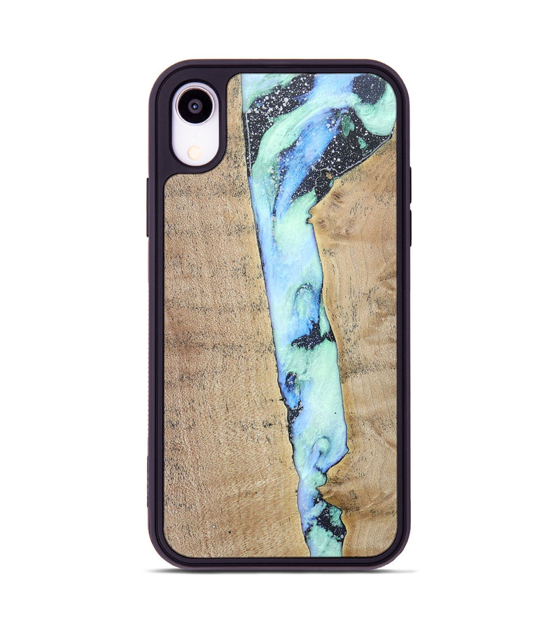 iPhone Xr Wood+Resin Phone Case - Jeff (Cosmos, 686611)
