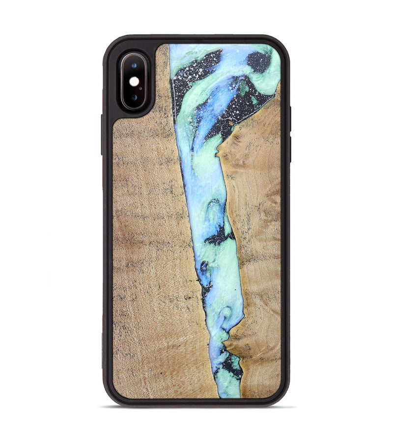 iPhone Xs Max Wood+Resin Phone Case - Jeff (Cosmos, 686611)