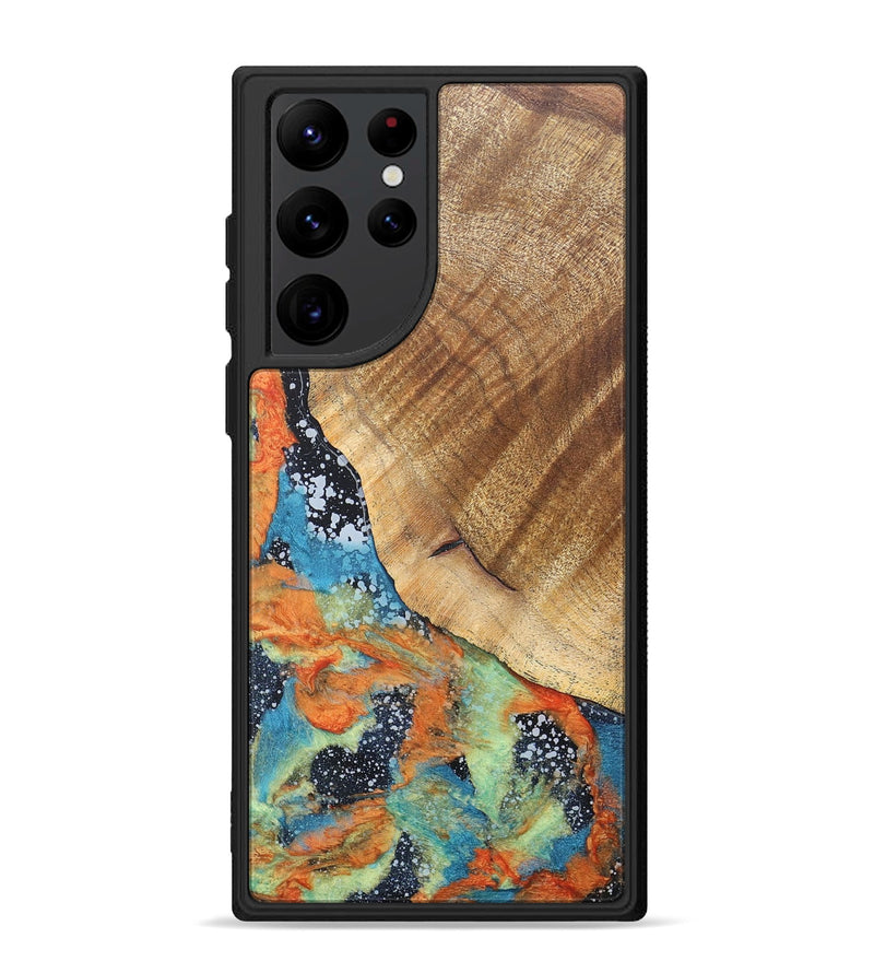 Galaxy S22 Ultra Wood+Resin Phone Case - Vera (Cosmos, 686624)