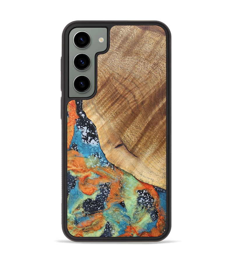 Galaxy S23 Plus Wood+Resin Phone Case - Vera (Cosmos, 686624)