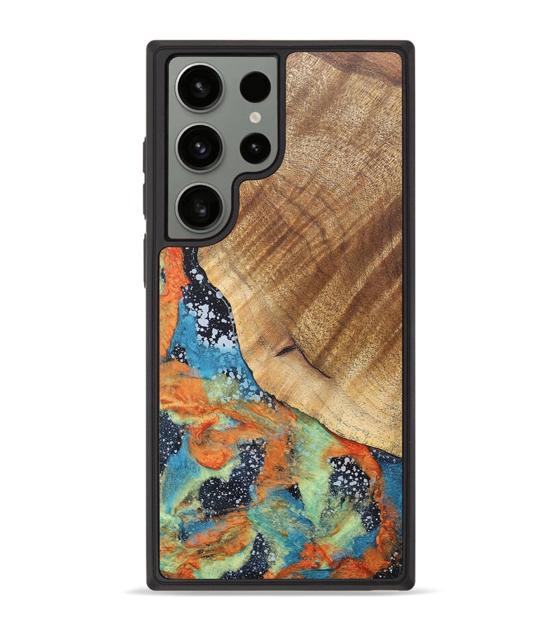 Galaxy S23 Ultra Wood+Resin Phone Case - Vera (Cosmos, 686624)