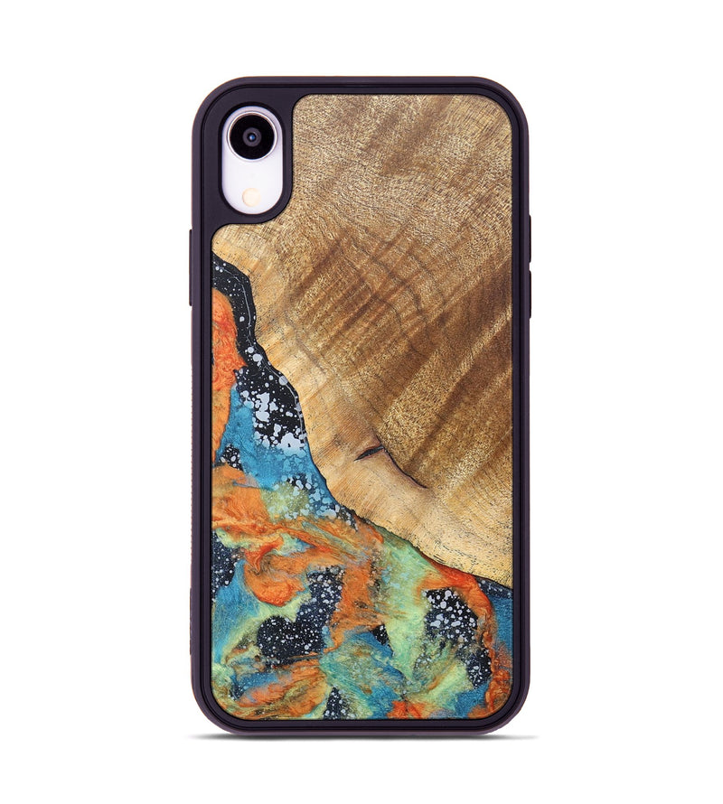 iPhone Xr Wood+Resin Phone Case - Vera (Cosmos, 686624)