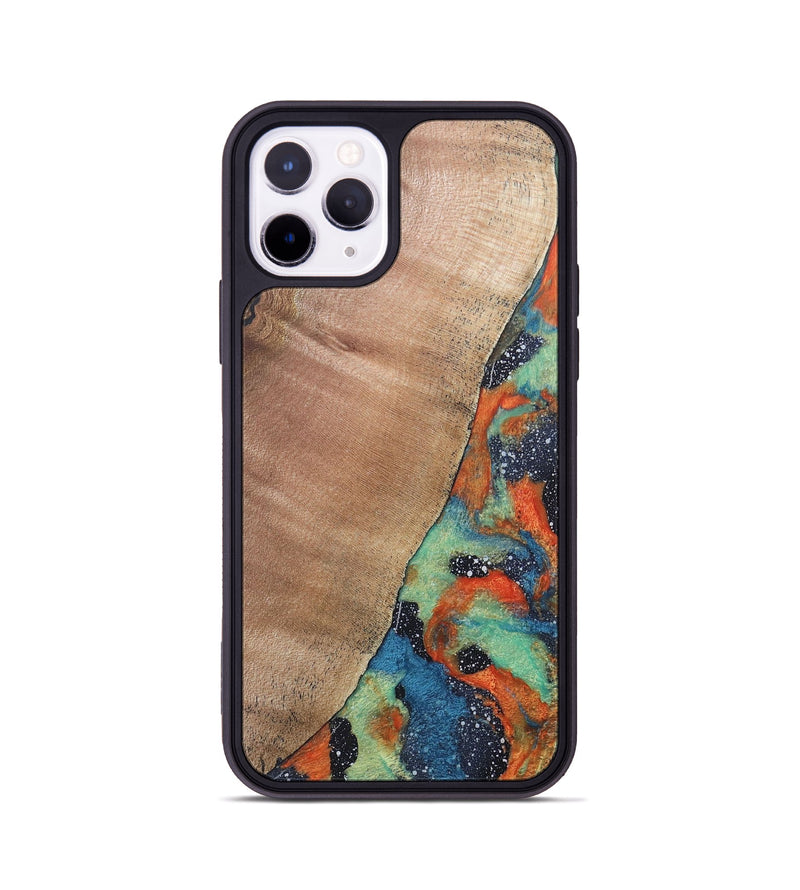 iPhone 11 Pro Wood+Resin Phone Case - Camden (Cosmos, 686751)