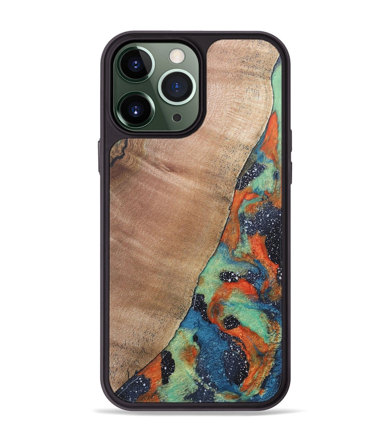 iPhone 13 Pro Max Wood+Resin Phone Case - Camden (Cosmos, 686751)