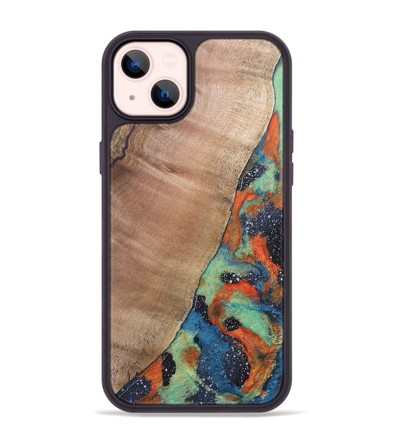 iPhone 14 Plus Wood+Resin Phone Case - Camden (Cosmos, 686751)