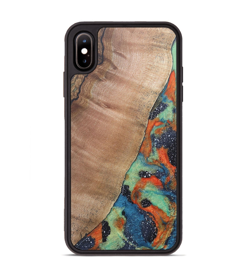 iPhone Xs Max Wood+Resin Phone Case - Camden (Cosmos, 686751)