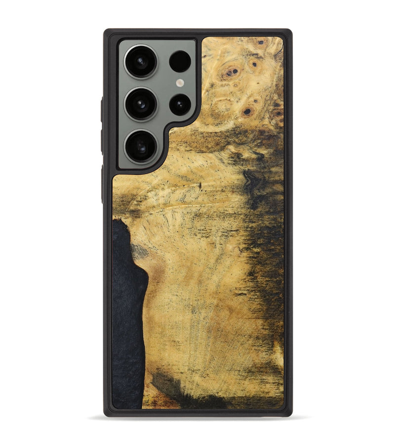 Galaxy S23 Ultra Wood+Resin Phone Case - Carole (Wood Burl, 686826)