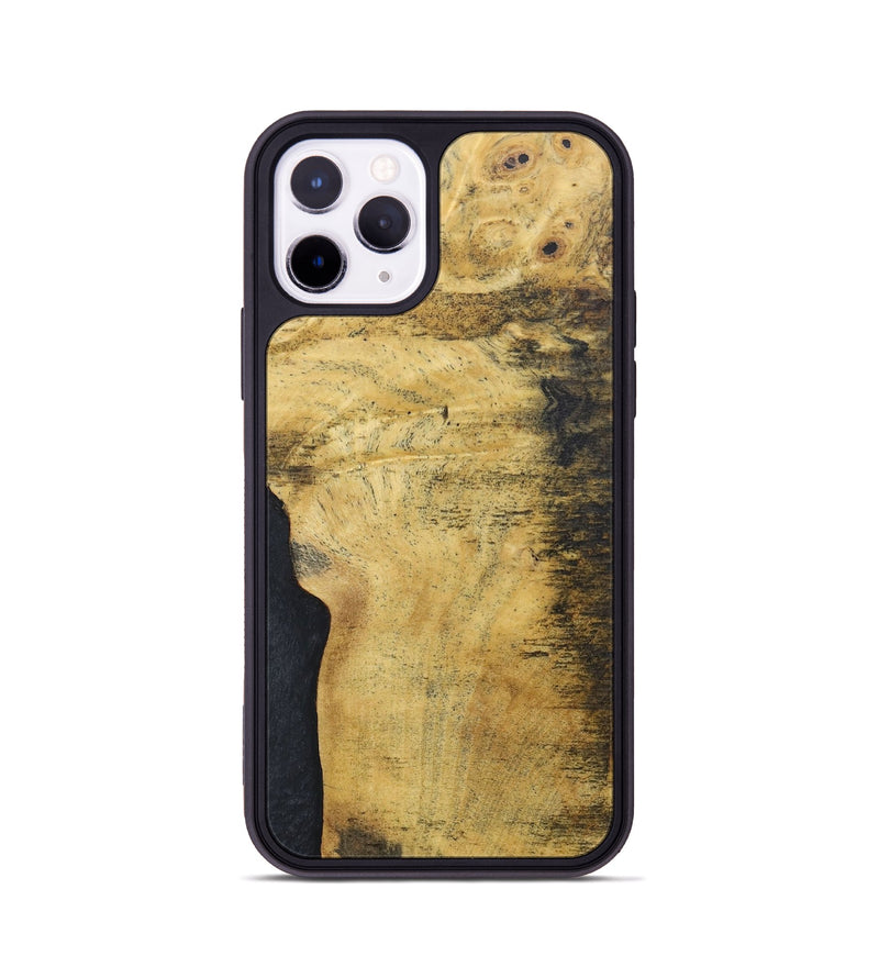 iPhone 11 Pro Wood+Resin Phone Case - Carole (Wood Burl, 686826)