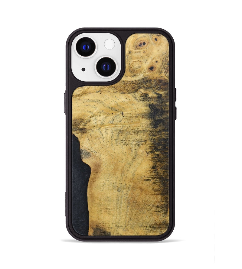iPhone 13 Wood+Resin Phone Case - Carole (Wood Burl, 686826)