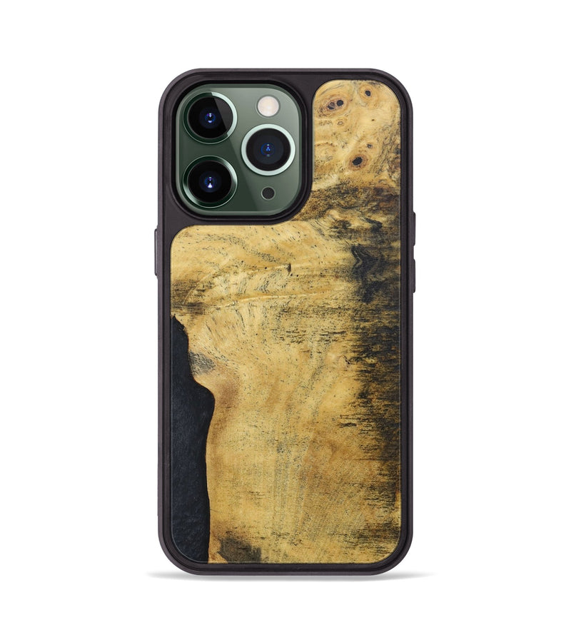 iPhone 13 Pro Wood+Resin Phone Case - Carole (Wood Burl, 686826)