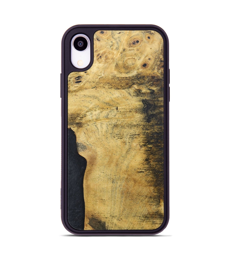 iPhone Xr Wood+Resin Phone Case - Carole (Wood Burl, 686826)