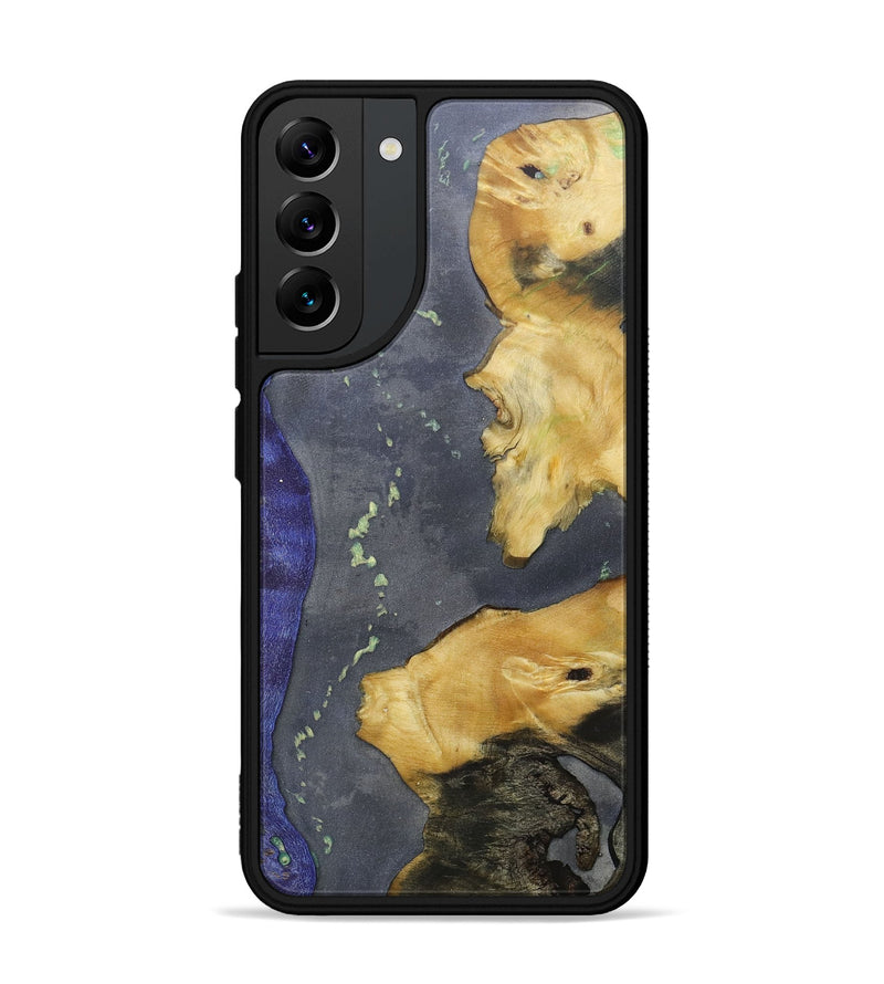 Galaxy S22 Plus Wood+Resin Phone Case - Marianne (Mosaic, 686869)