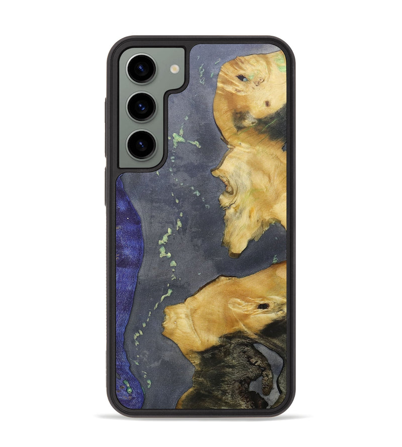 Galaxy S23 Plus Wood+Resin Phone Case - Marianne (Mosaic, 686869)
