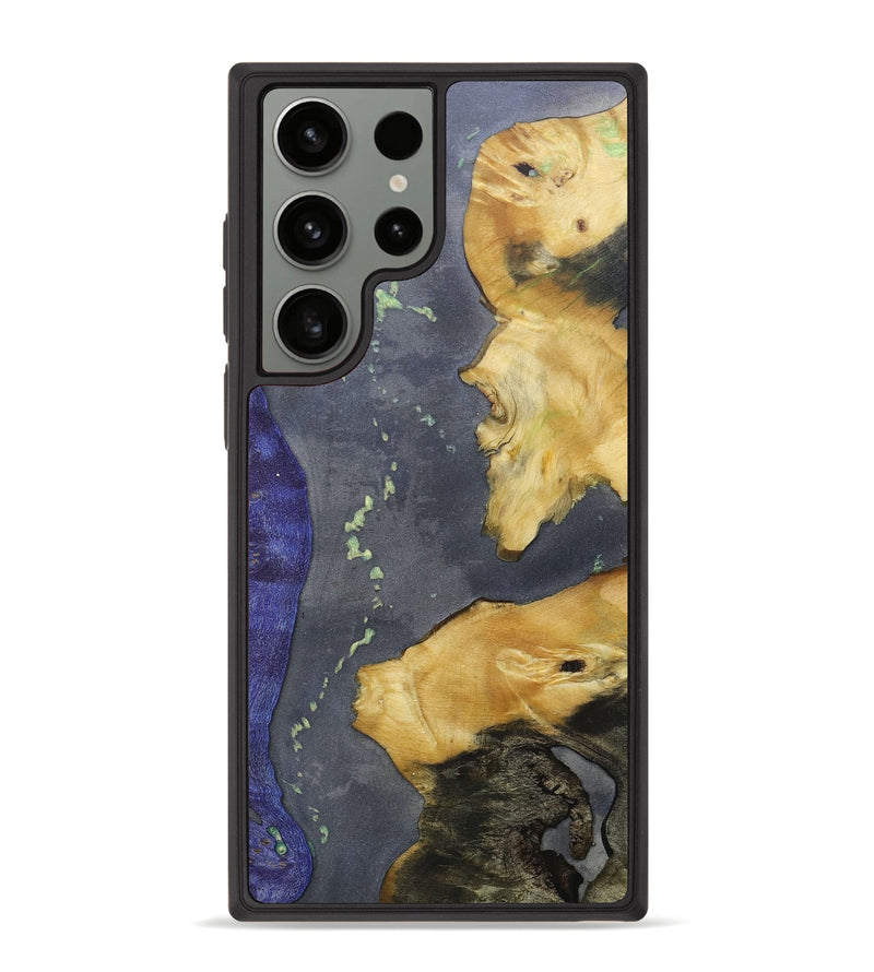 Galaxy S23 Ultra Wood+Resin Phone Case - Marianne (Mosaic, 686869)