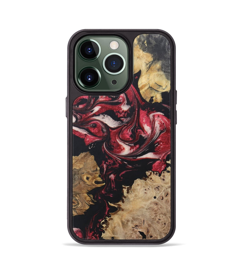 iPhone 13 Pro Wood+Resin Phone Case - Olga (Mosaic, 687164)