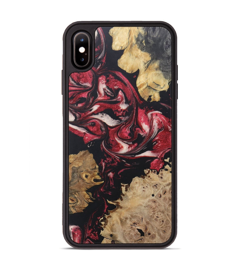 iPhone Xs Max Wood+Resin Phone Case - Olga (Mosaic, 687164)