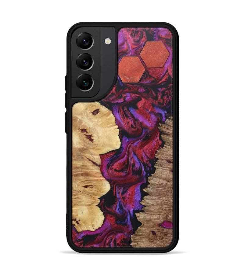 Galaxy S22 Plus Wood+Resin Phone Case - Roderick (Mosaic, 687173)