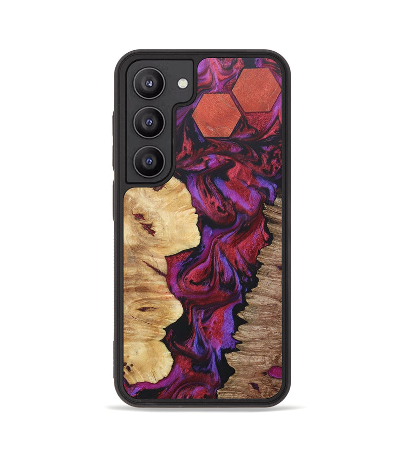 Galaxy S23 Wood+Resin Phone Case - Roderick (Mosaic, 687173)