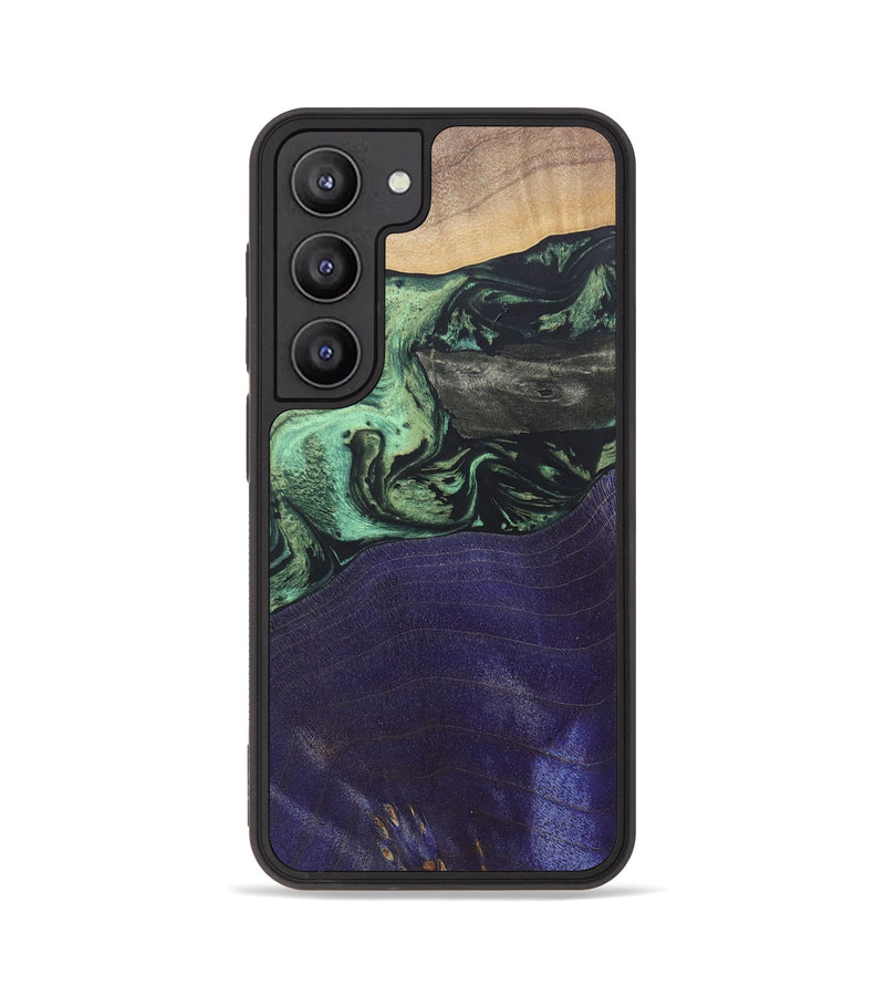 Galaxy S23 Wood+Resin Phone Case - Walker (Mosaic, 687177)