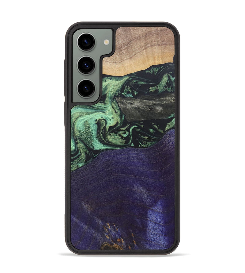 Galaxy S23 Plus Wood+Resin Phone Case - Walker (Mosaic, 687177)