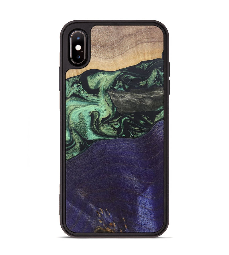 iPhone Xs Max Wood+Resin Phone Case - Walker (Mosaic, 687177)