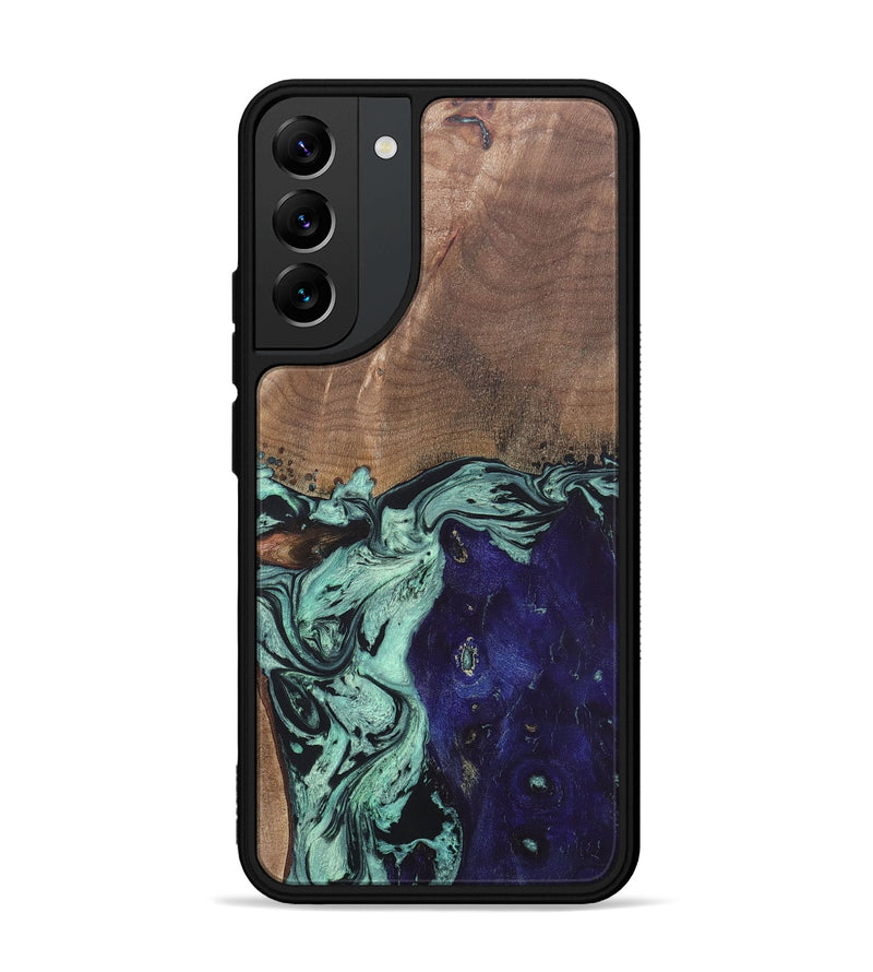 Galaxy S22 Plus Wood+Resin Phone Case - Pat (Mosaic, 687191)