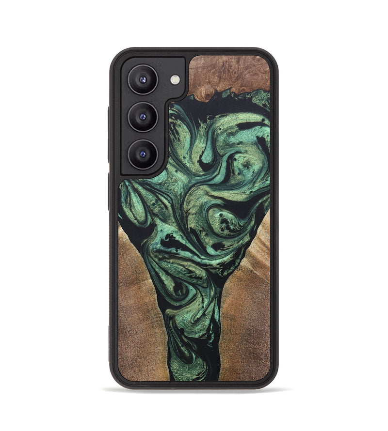 Galaxy S23 Wood+Resin Phone Case - Leonard (Mosaic, 687195)