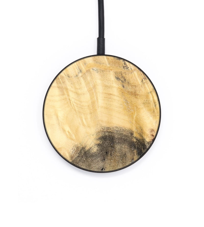 Circle Wood+Resin Wireless Charger - Erik (Wood Burl, 687352)
