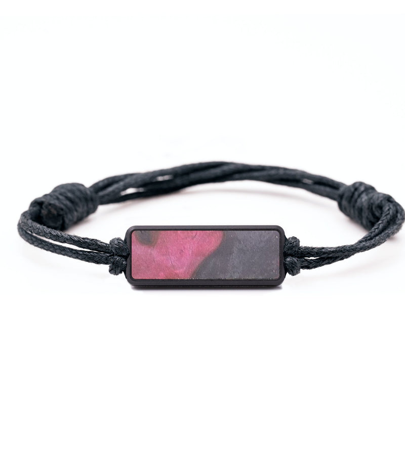 Classic Wood+Resin Bracelet - Camila (Pure Black, 687462)