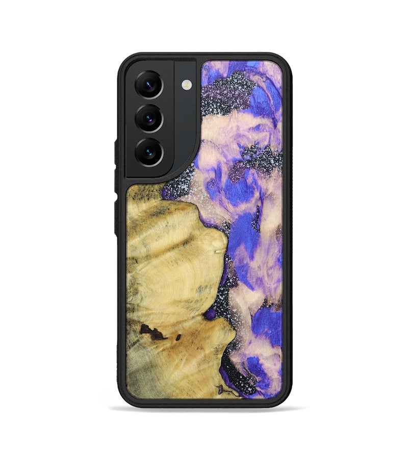 Galaxy S22 Wood+Resin Phone Case - Latasha (Cosmos, 687554)